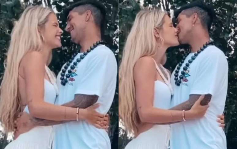 Yasmin Brunet e Gabriel Medina compartilharam trecho do casamento no Havaí