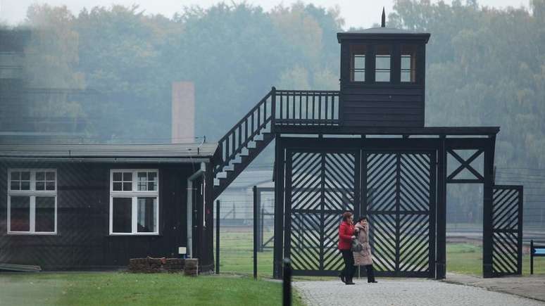 O que restou do campo de Stutthof é agora um memorial para as vítimas