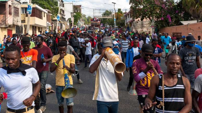 Haiti vem experimentando semanas de incerteza política
