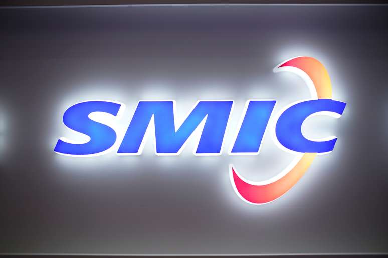 Logotipo da Semiconductor Manufacturing International Corporation (SMIC). 14/10/2020. REUTERS/Aly Song