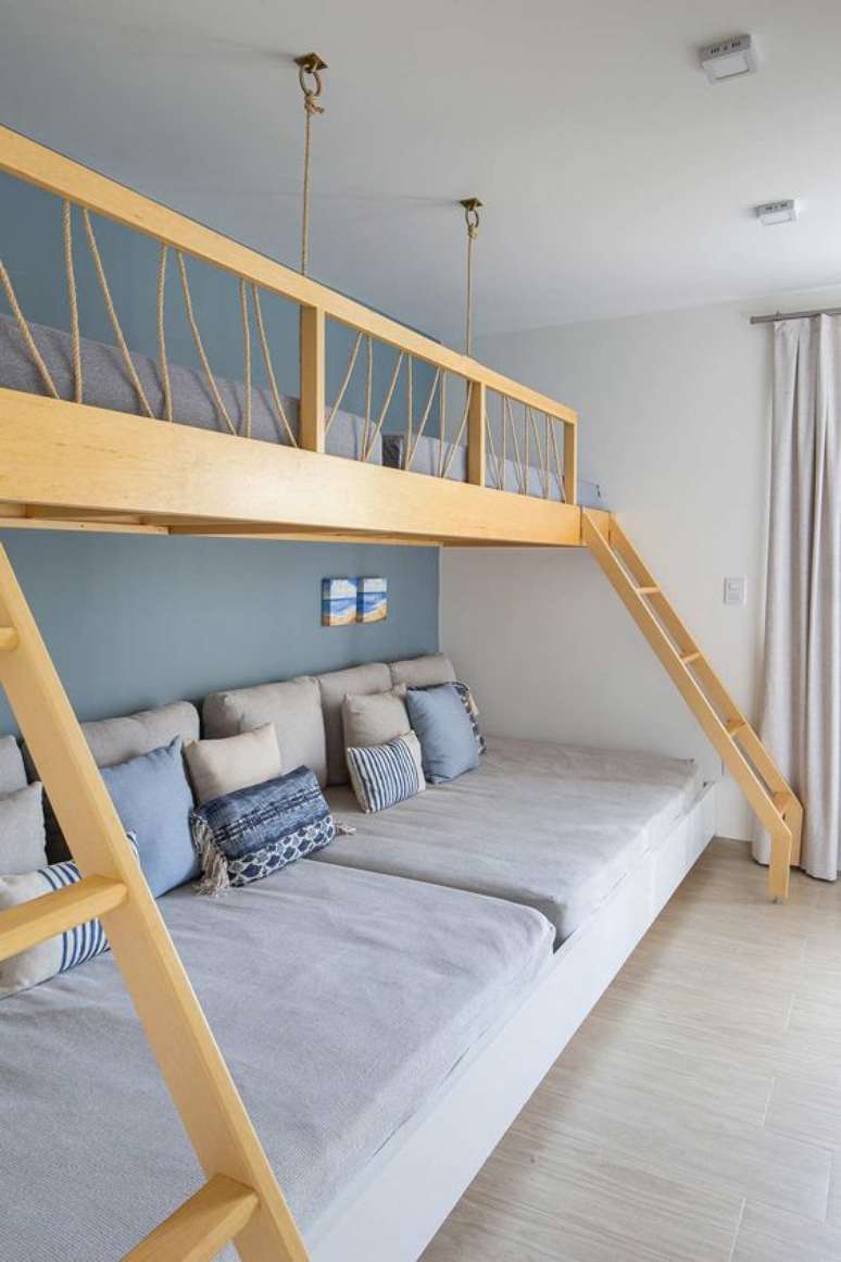 19. Beliche de madeira moderna &ndash; Via: Casa de Valentina