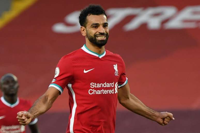 Salah é um dos principais nomes do Liverpool (Foto: Shaun Botterill / POOL / AFP)