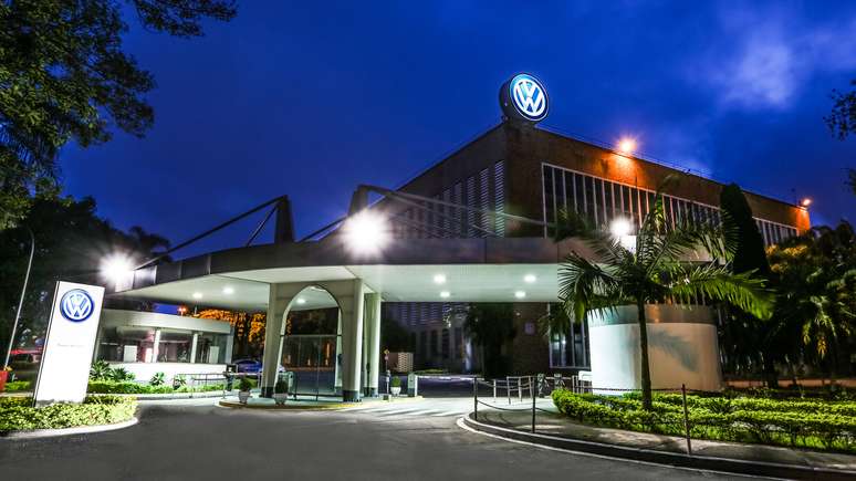 Fábrica da Volkswagen em São Bernardo do Campo: produção vigorosa.