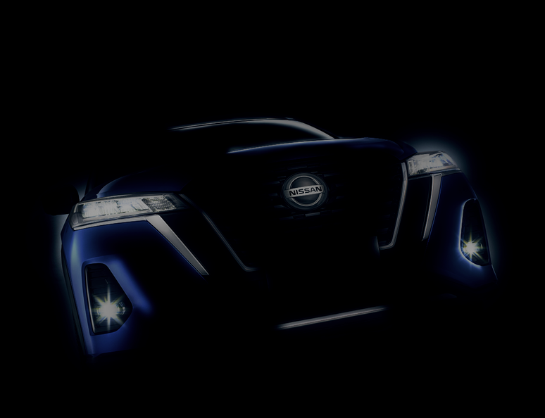 Teaser do novo Nissan Kicks 2022: surpresa pode vir na motorização.