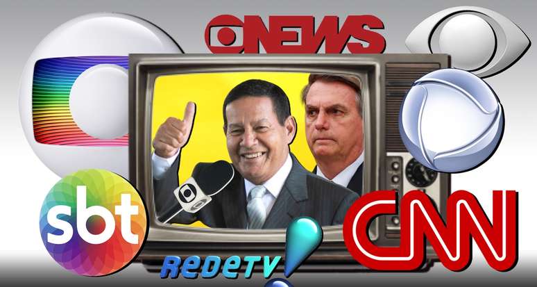 Mourão faz sucesso entre jornalistas políticos enquanto Bolsonaro coleciona inimigos na imprensa