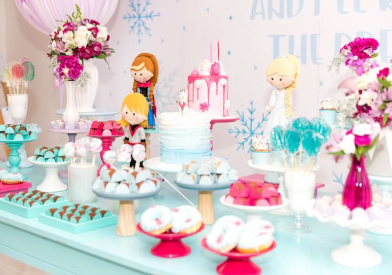 15. Temas de festa infantil Frozen – Por: Petite Partie