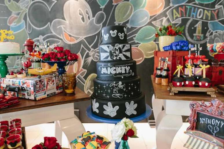 12. Temas de festa infantil do Mickey – Por: Studio Gamarano