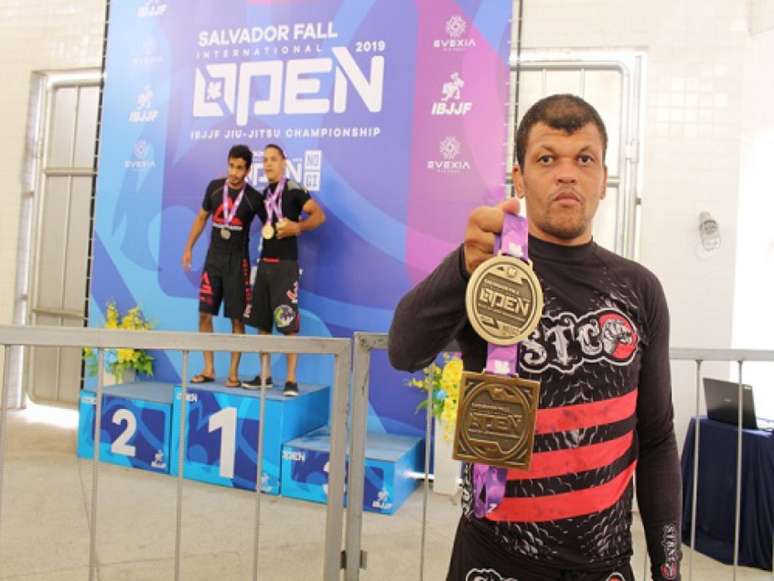 Cid Souza é o líder Kirius Brazilian Jiu-Jitsu Team em Barreiras, no interior Bahia (Foto: Arquivo Pessoal)