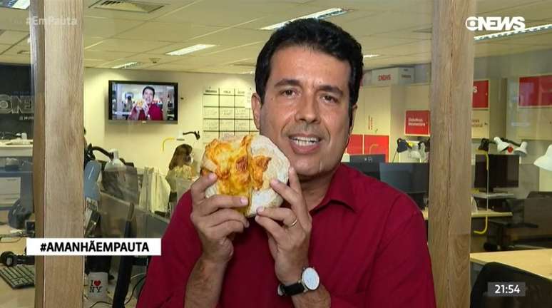 Quem quer pão: André Trigueiro atiça o paladar do telespectador do ‘Em Pauta’