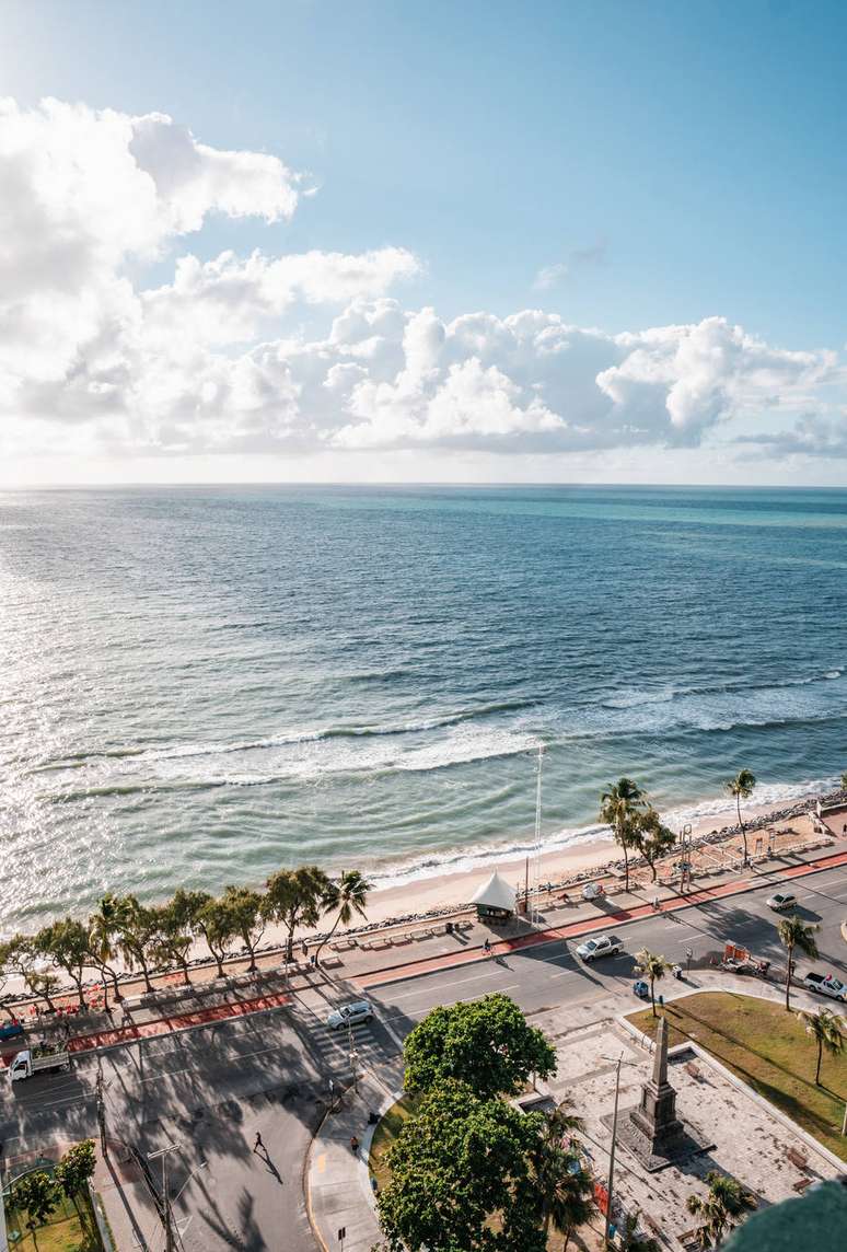 Vista do Park Hotel, no Recife.