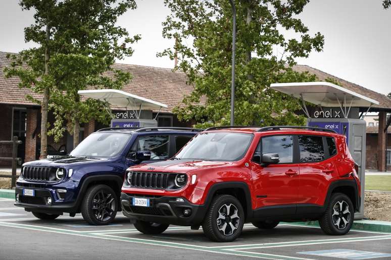 Jeep Renegade ganhar&aacute; uma vers&atilde;o h&iacute;brida plug-in ainda em 2021. 