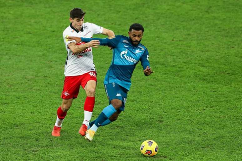 Wendel está em sua primeira temporada defendendo a camisa do Zenit (Foto: Divulgação/Zenit)