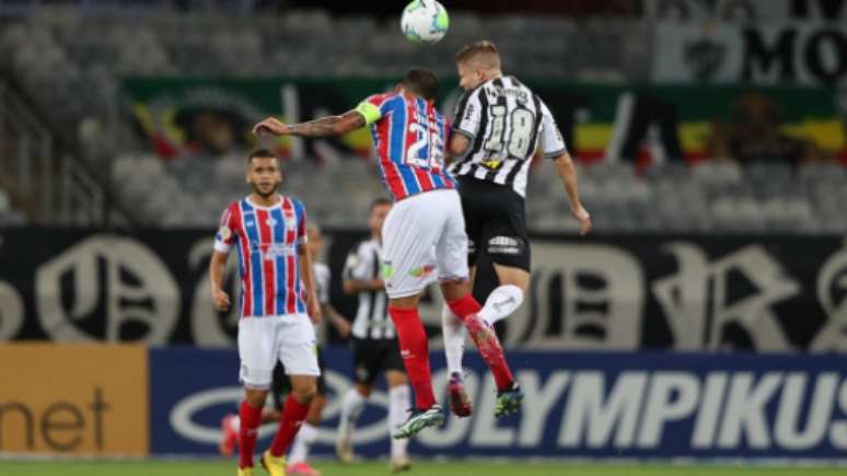 O duelo entre Galo e Bahia foi equilibrado e ficou empatado no Mineirão-(Pedro Souza / Atlético-MG)