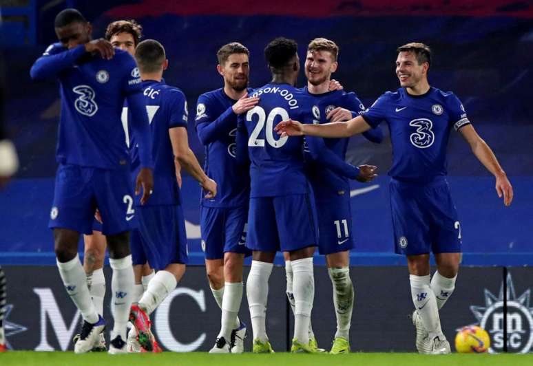 Chelsea conseguiu boa vitória em Londres nesta segunda-feira (Foto PAUL CHILDS / POOL / AFP)