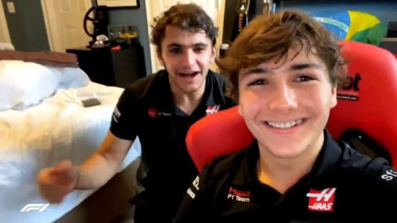 Enzo Fittipaldi foi campeão da F1 Virtual 2021 e junto com o irmão Pietro deu o título à Haas 