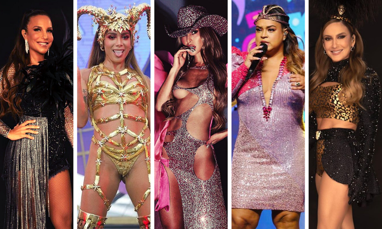Famosas no Carnaval 2021 (Fotos: Reprodu&ccedil;&atilde;o/Instagram)