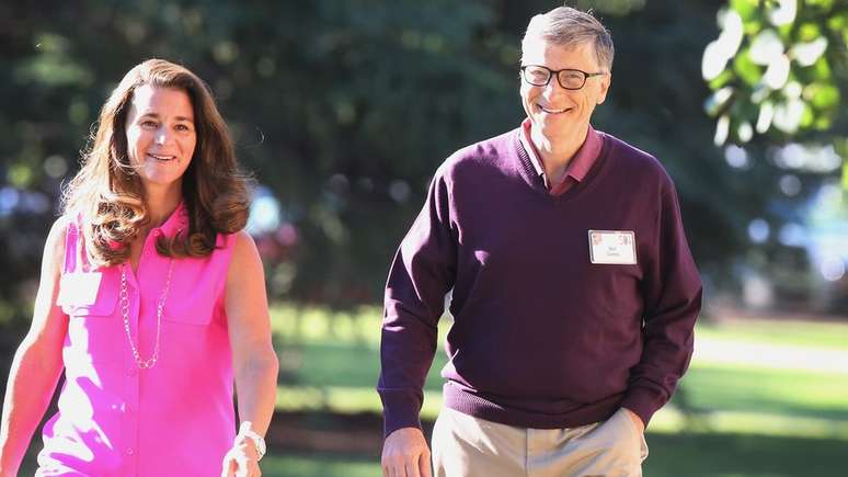 Melinda e Bill Gates criaram sua fundação em 1994
