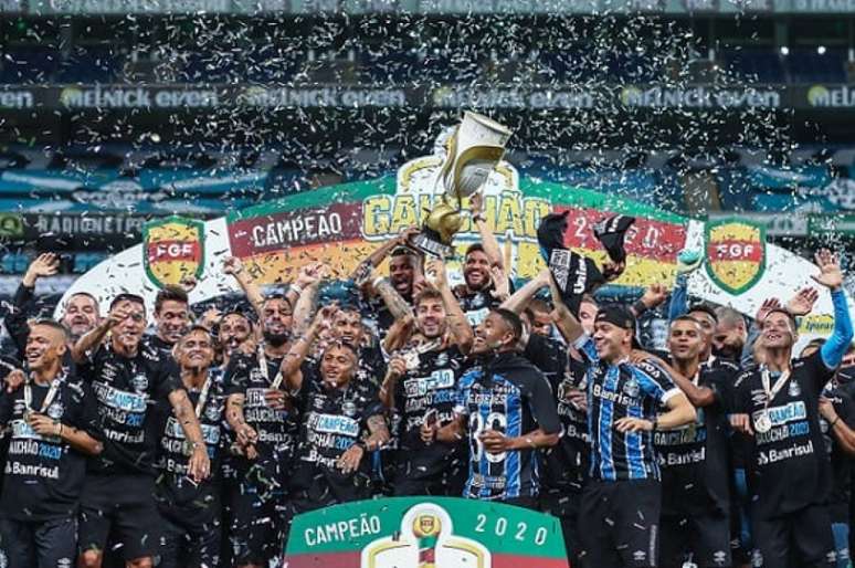 Equipe tenta emendar o quarto título seguido do estadual (Lucas Uebel/Grêmio FBPA)