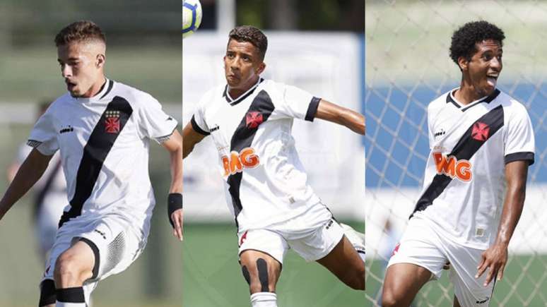 Jovens voltam ao sub-20 para a decisão (Divulgação/Vasco; Rafael Ribeiro/ Vasco; Carlos Gregório Jr/Vasco.com.br)