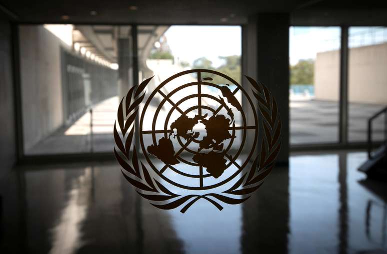 Logo da Organização das Nações Unidas em Nova York
21/09/2020 REUTERS/Mike Segar
