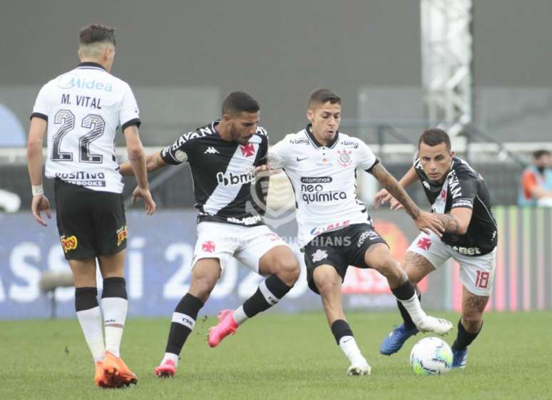 O Vasco empatou com o Corinthians neste domingo e deverá disputar a Série B (Rodrigo Coca / Ag. Corinthians)