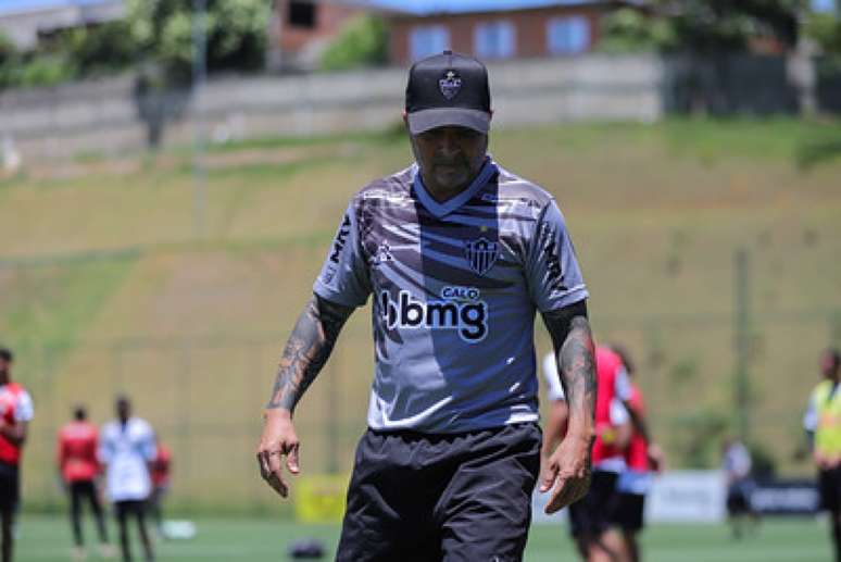 Sampaoli dará adeus ao Galo após o confronto contra o Palmeiras-(Bruno Cantini/Atlético-MG)