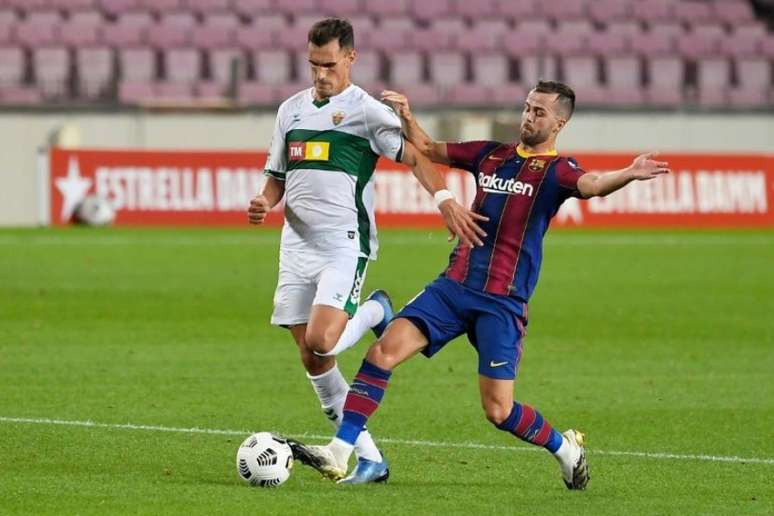 Barcelona venceu o Elche na disputa do Troféu Joan Gamper no início da temporada (Foto: AFP)