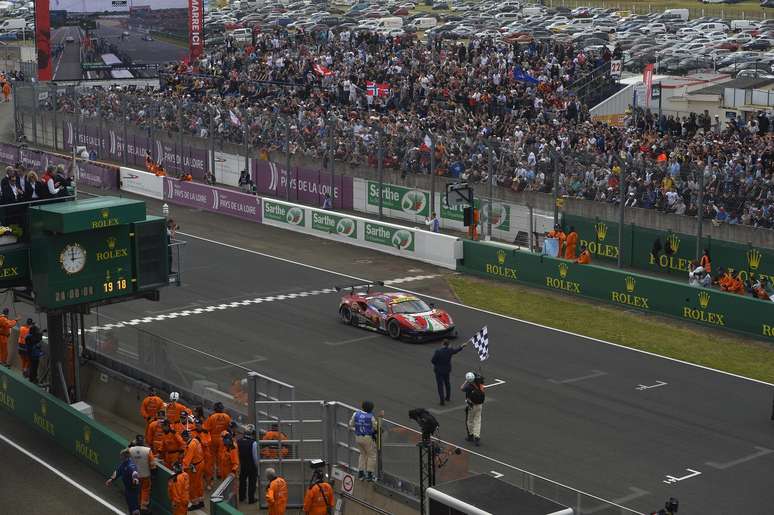 A Ferrari vinha presente no WEC apenas com GTs 