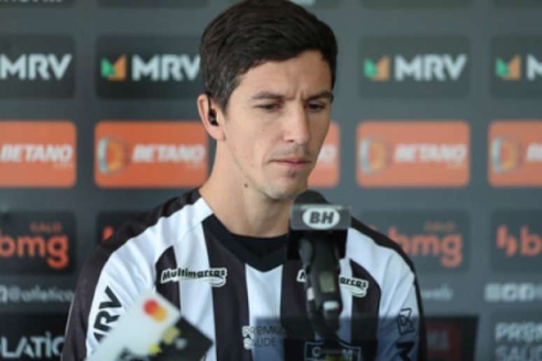 Nacho é o terceiro reforço alvinegro para 2021 do time mineiro-(Pedro Souza/Atlético-MG)