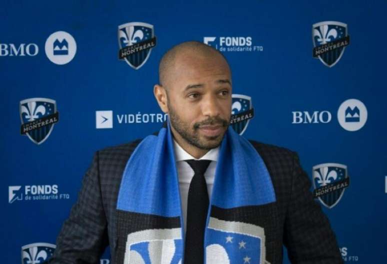Thierry Henry anunciou seu desligamento de clube da Liga Americana de Futebol. Foto: Sebastien St-Jean/AFP