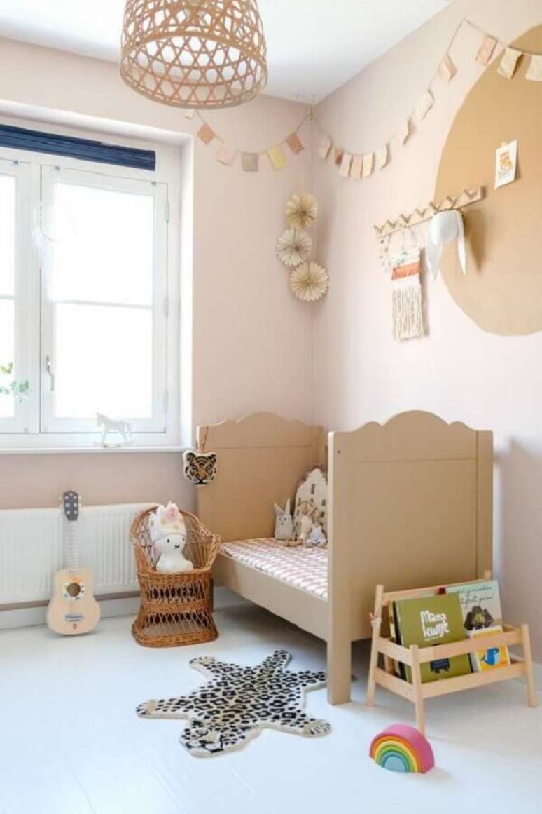 38. Decoração de quarto para criança simples – Foto: Pinterest
