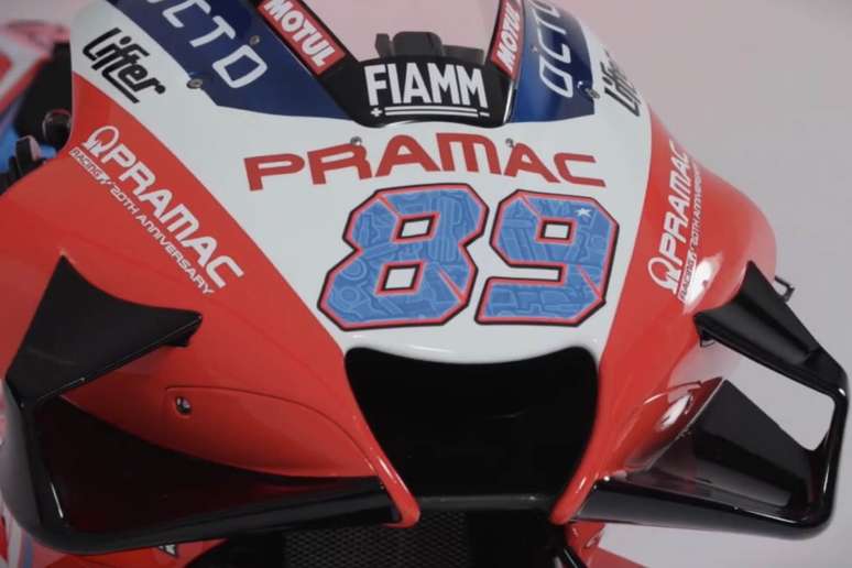 Pramac apresentou motos de 2021 com detalhes nesta quinta-feira 