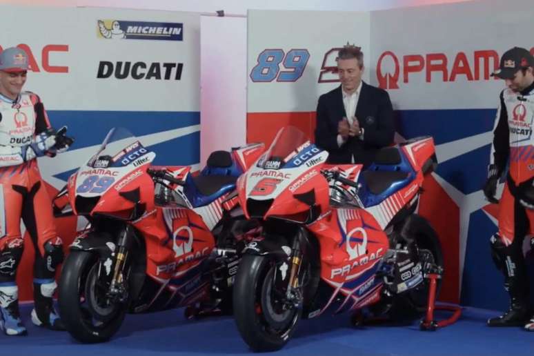 As novas motos da Pramac para a temporada 2021 da MotoGP 