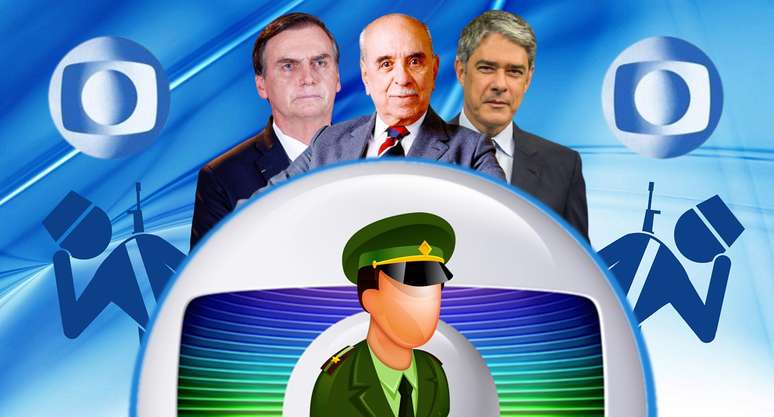 Bolsonaro usa o apoio declarado de Roberto Marinho ao regime militar para cutucar a Globo e seu ‘inimigo’ William Bonner