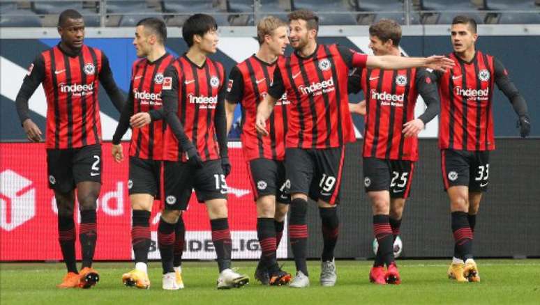 Eintracht Frankfurt eWerder Bremense enfrentam pela Bundesliga (Foto: DANIEL ROLAND / AFP / POOL)