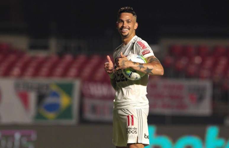 Luciano terminou o campeonato com 18 gols marcados (Foto: Reprodução/ Twitter @SaoPauloFC)