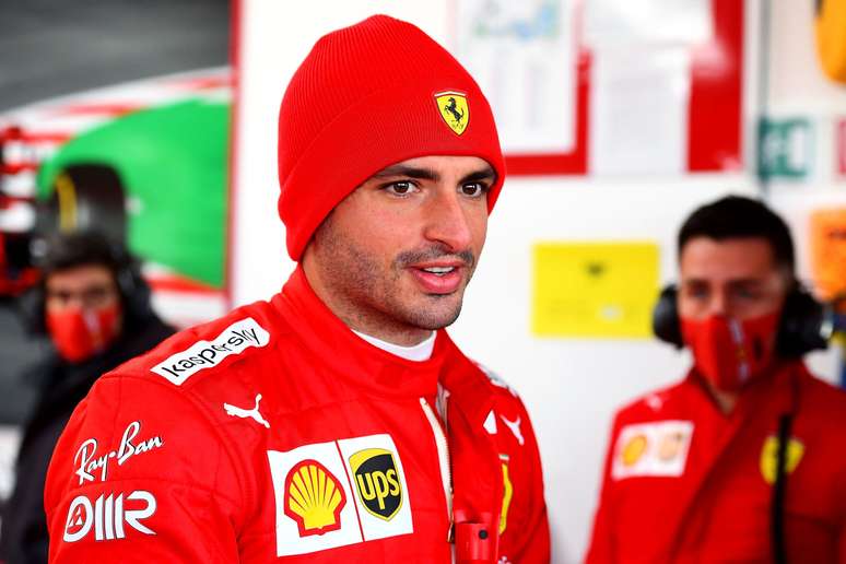Carlos Sainz disse, dias atrás, o quão ansioso estava para seu primeiro teste com a Ferrari 