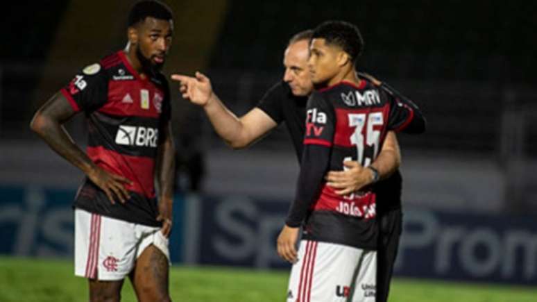 O volante João Gomes caiu nas graças dos torcedores na reta final do Brasileirão (Alexandre Vidal / Flamengo)