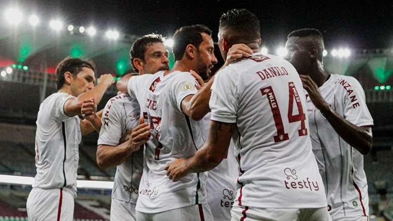 'Fizemos um Fluminense com jeito de Fluminense: forte, impositivo, brigando por todas as bolas', recordou Marcão (LUCAS MERÇON / FLUMINENSE F.C.)