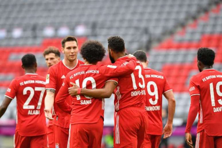 Bayern voltou a vencer no Campeonato Alemão (KERSTIN JOENSSON / AFP)