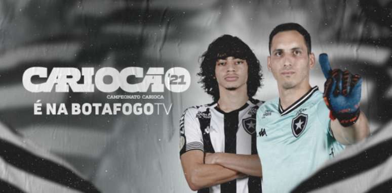 A escolha da TV NSports, empresa que desenvolveu a plataforma, foi feita em conjunto com Fluminense e Vasco (Foto: Reprodução Site Botafogo)