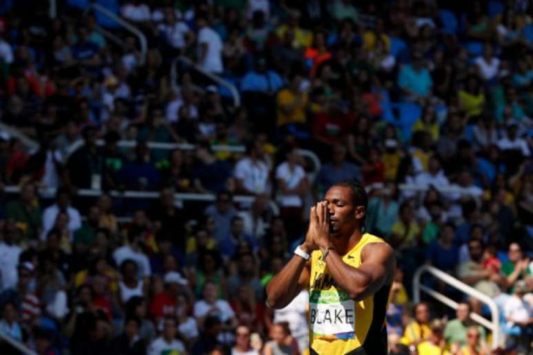 Yohan Blake durante os jogos Olímpicos do Rio em 2016 (Foto: AFP)