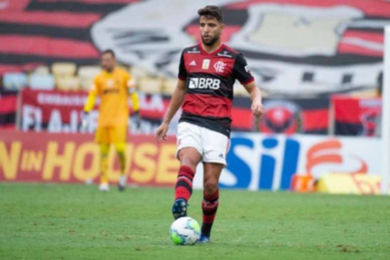 Outra boa chance no Estadual: Pepê está nos últimos meses de contrato com o Fla (Foto: Alexandre Vidal / Flamengo)