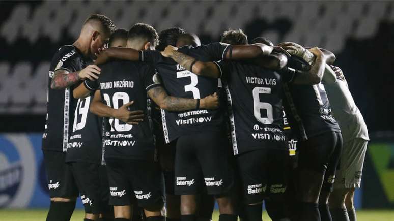 Jogadores do Botafogo no clássico contra o Fluminense (Foto: Vítor Silva/Botafogo)