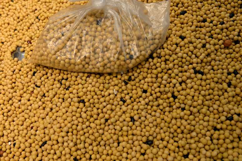 Grãos de soja em supermercado em Pequim, China 
23/09/2019
REUTERS/Tingshu Wang