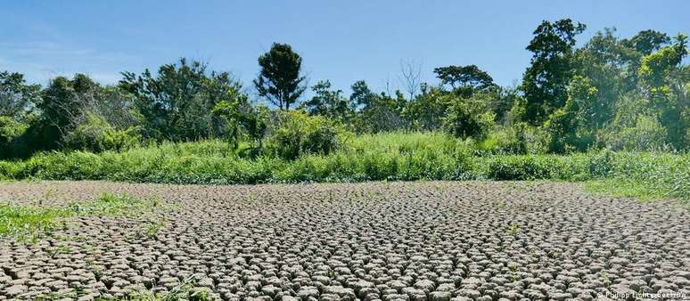 Imagens como esta contrastam com o esperado da estação de chuvas no Pantanal 