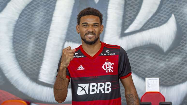 Bruno Viana é o primeiro reforço do Fla para 2021 (Foto: Alexandre Vidal/Flamengo)