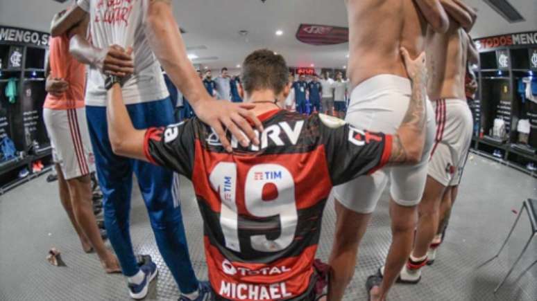 No Carioca-2021, Michael (camisa 19) terá oportunidade de se reafirmar (Foto: Alexandre Vidal / CRF)