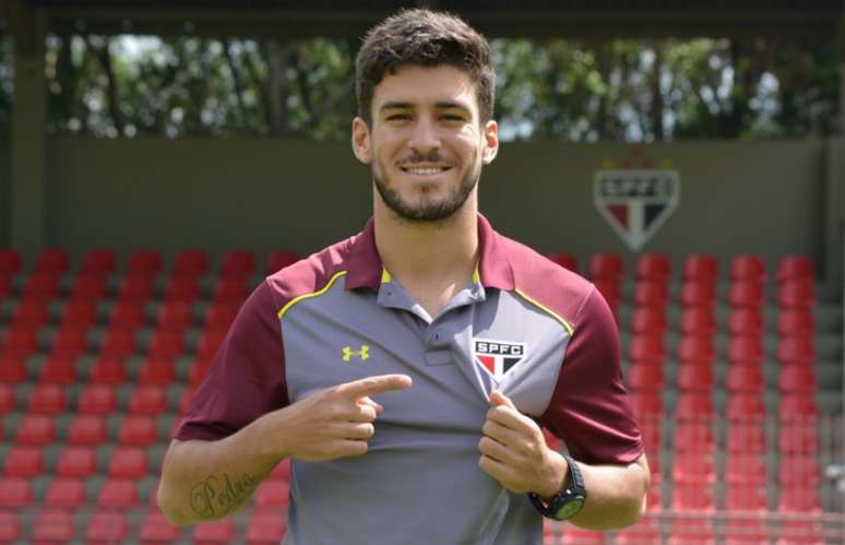 Marcinho nos tempos de São Paulo (Foto: Érico Leonan/saopaulofc.net)