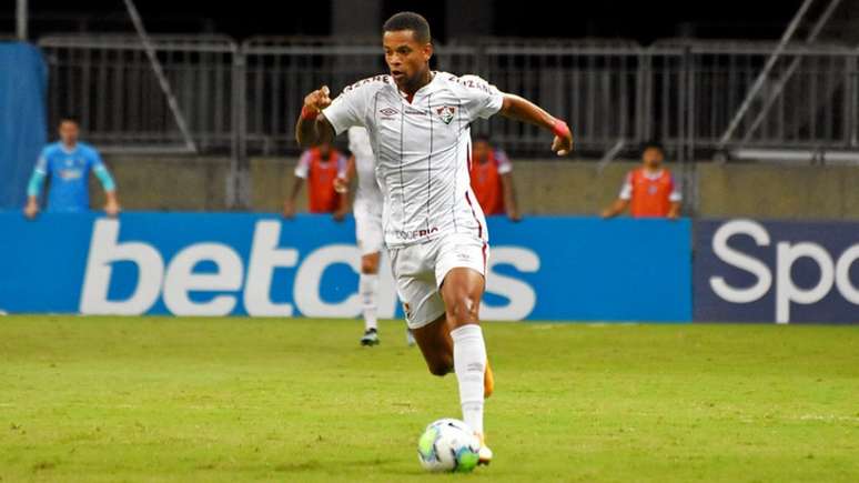 Caio Paulista, durante partida pelo Fluminense no Brasileirão (Foto: Mailson Santana/Fluminense FC)